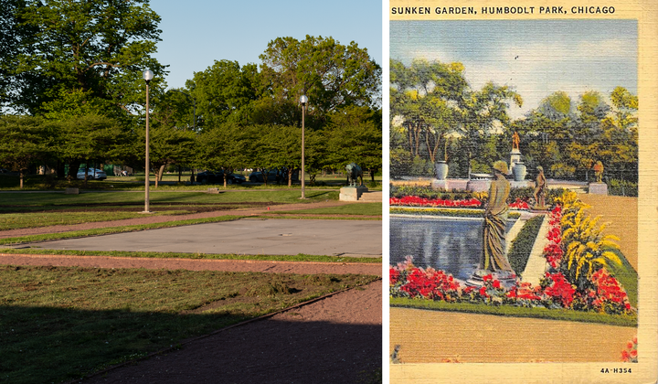Sunken Garden, Humboldt Park, Chicago