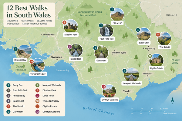 Best Walks in South Wales: 12 Beautiful Routes for Every Ability