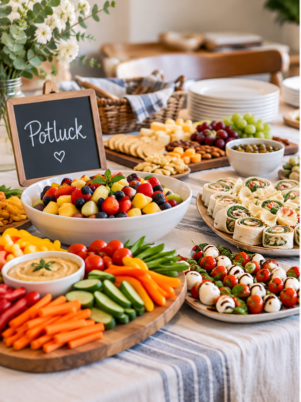 What to Bring to a Potluck Without Cooking: 25 Easy Ideas