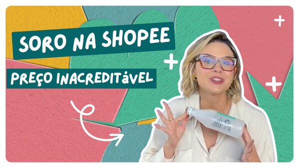Soro na Shopee! Preço inacreditável! 💧🛒