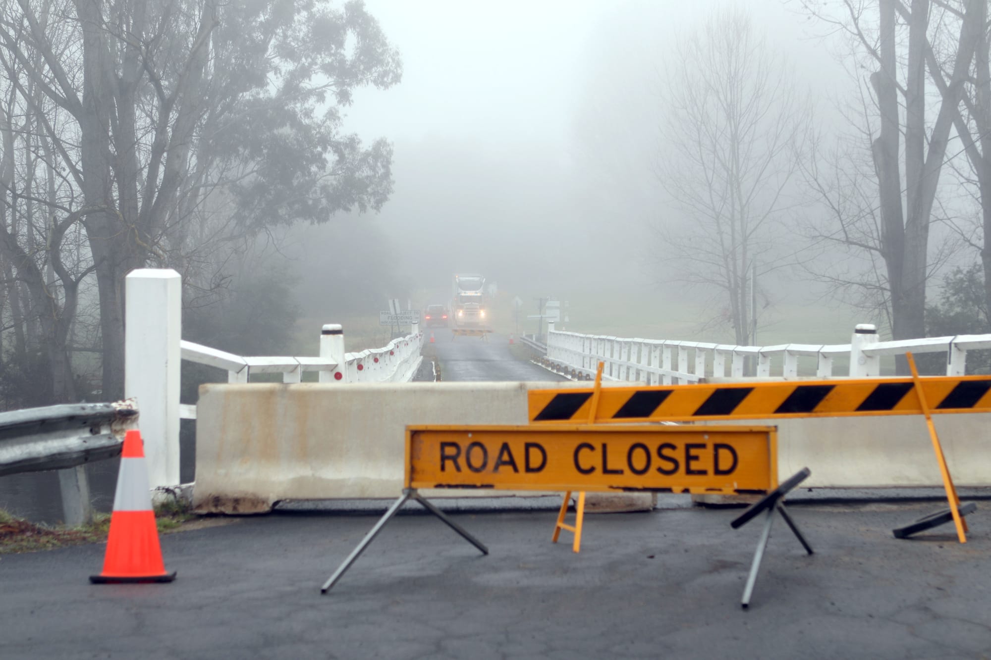 Border bridge closures are causing confusion