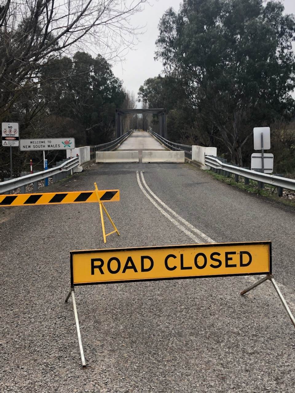 Tintaldra bridge crossing remains closed