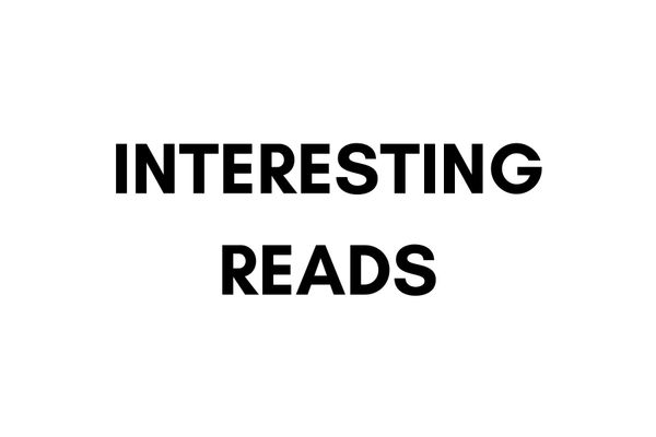Interesting Reads