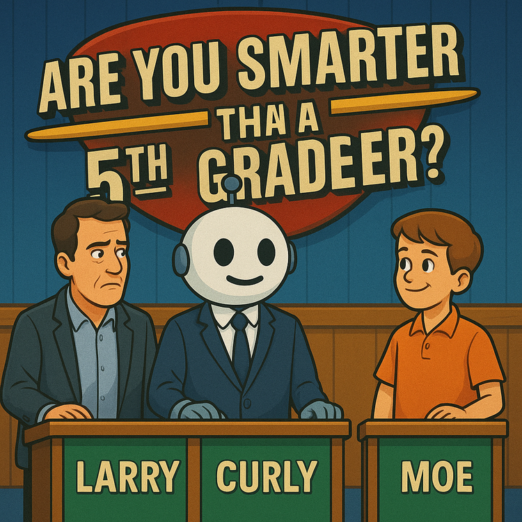 AI: The Next Contestant on Are You Smarter Than a 5th Grader?
