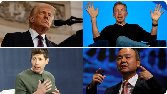 Herhaling: Trump kondigt Stargate aan - 500 mrd voor kunstmatige intelligentie