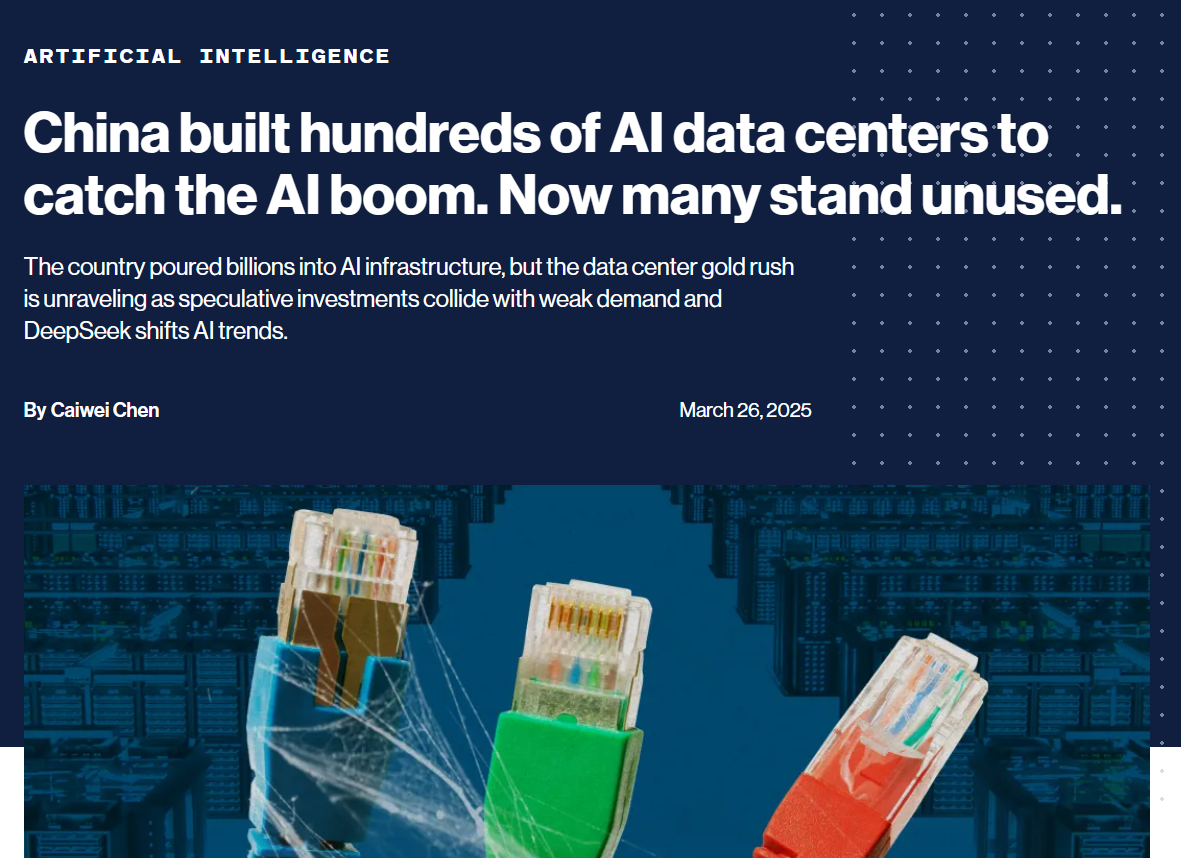 China’s AI-datacenters staan leeg: van hype naar struikelblok - De implicaties