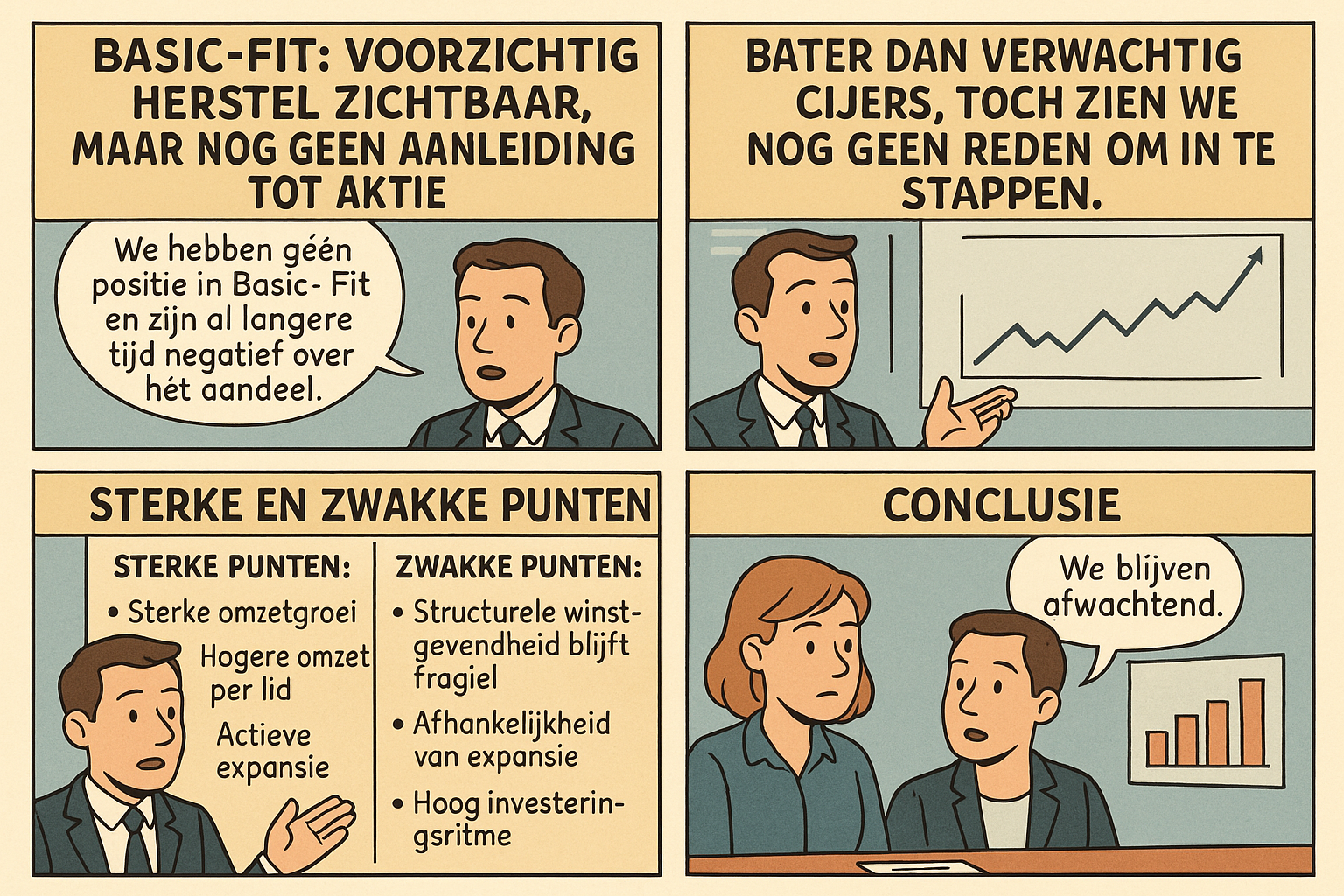 Basic-Fit: voorzichtig herstel zichtbaar en kans rip aandeel - Nog geen aanleiding tot actie