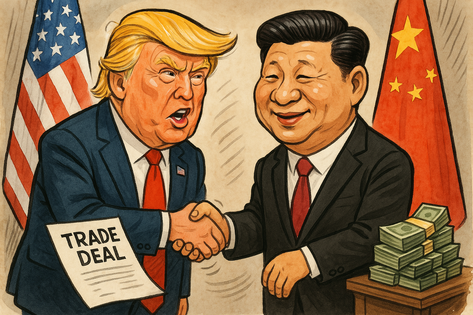 🚨 China staat open om met Trump te praten - Past bij onze aandelen strategie