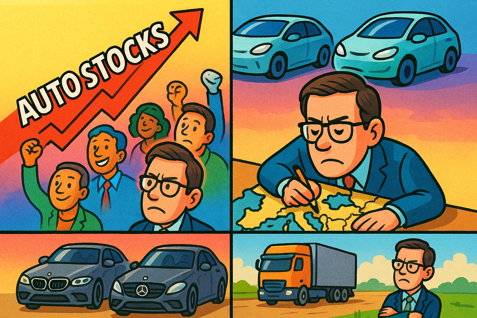 🚗 Europese autofondsen in de lift: Maar wij blijven aan de zijlijn