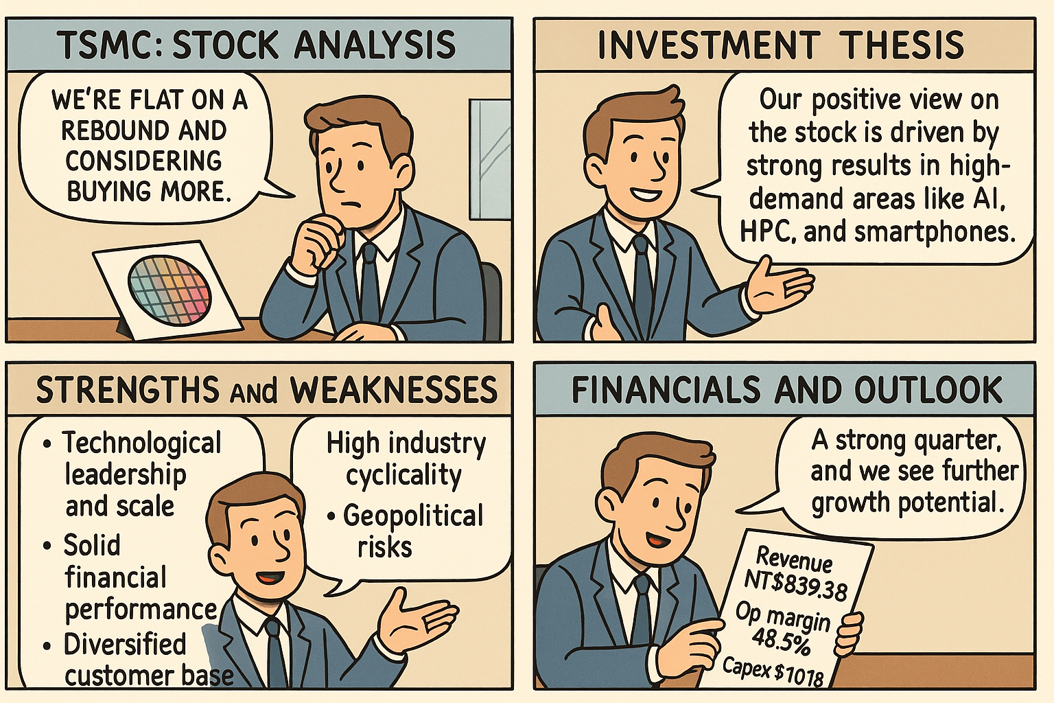 🚀 TSMC laat sterke cijfers zien: Visie op het aandeel en meer