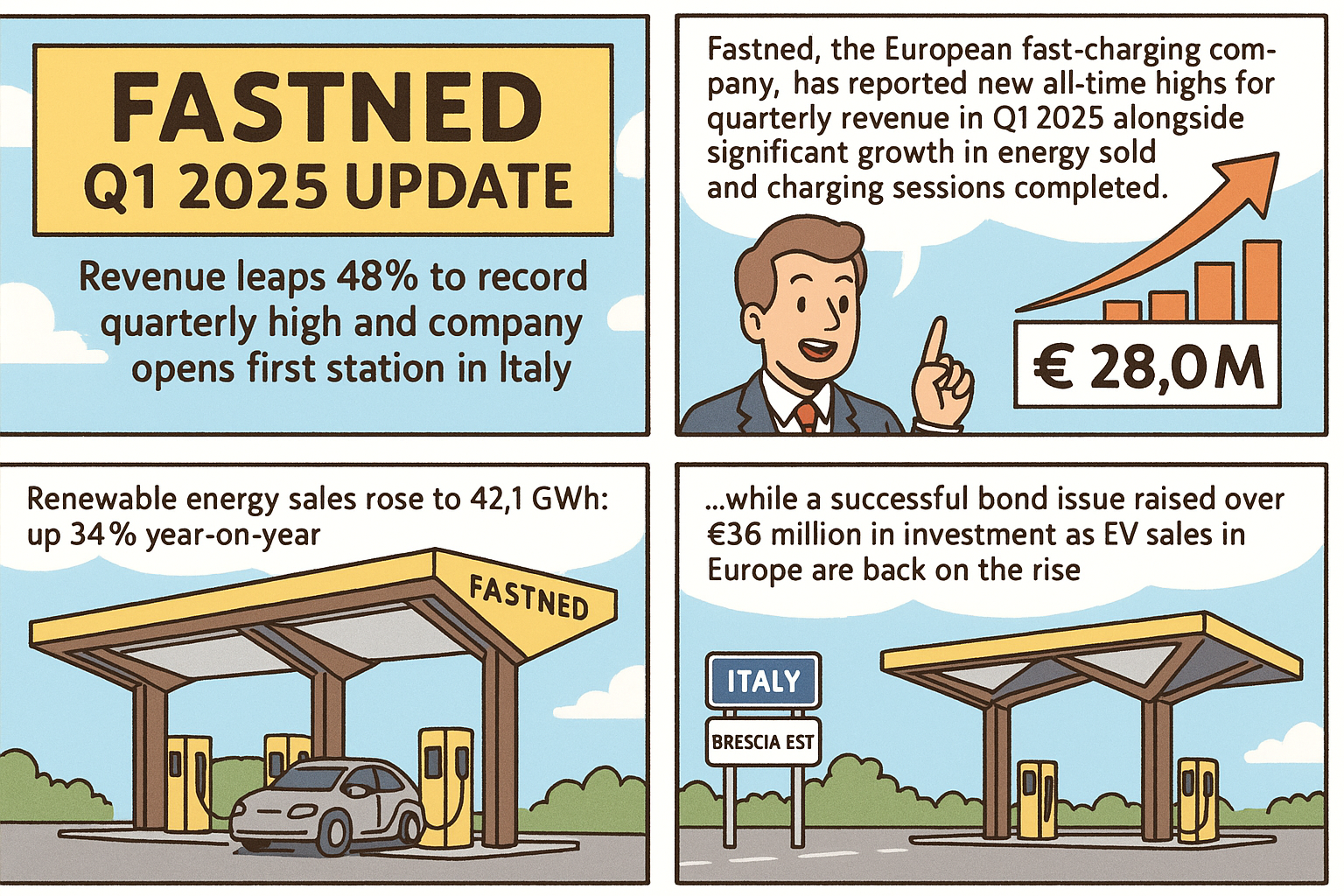 🔥Fastned verrast met recordomzet in Q1 2025: Op de goede weg - Het aandeel