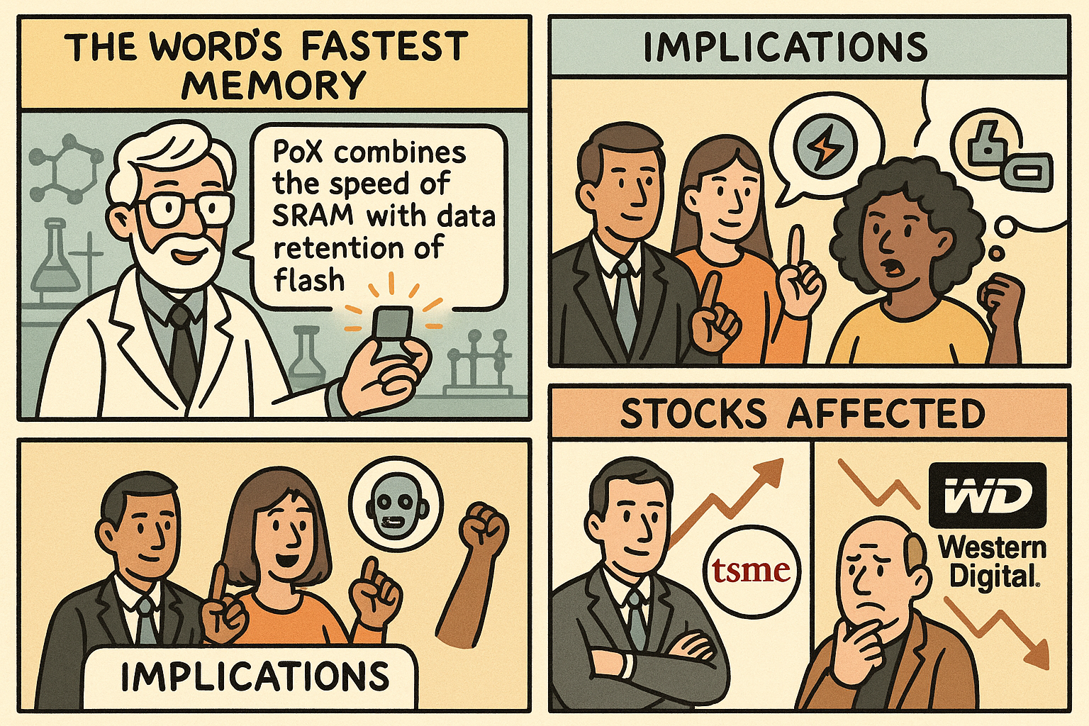 Chips: PoX uit China is doorbraak in geheugen - Voorlopig zonder marktimpact