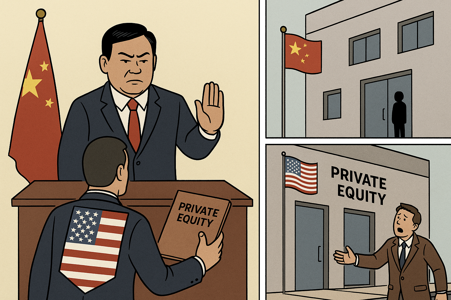China stopt nieuwe investeringen private equity VS – Media - Implicaties