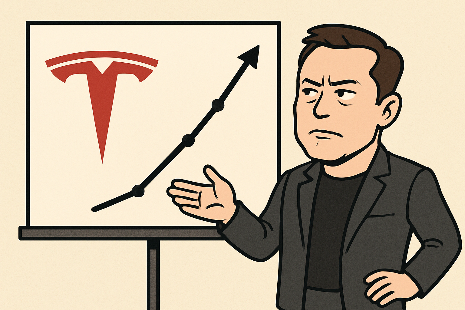 Tesla na zwakke cijfers voorbeurs sterk hoger: Musk en meer - Visie op het aandeel
