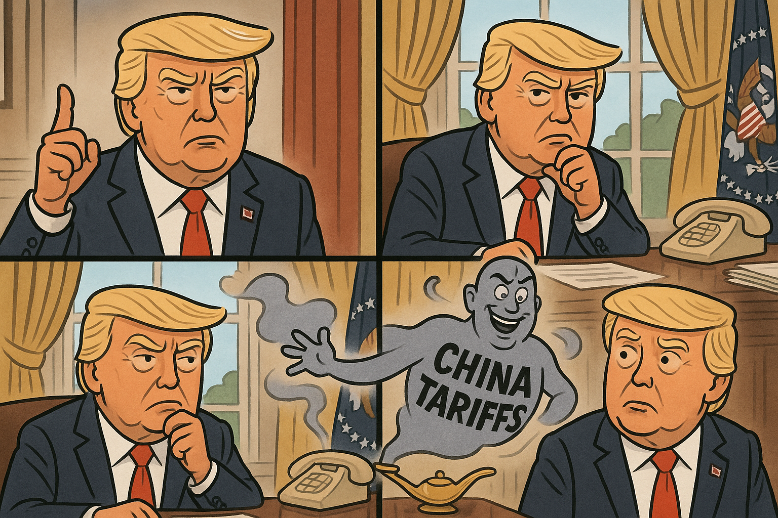 🚨 Tarieven: Witte Huis overweegt verlaging van China - WSJ - Implicaties