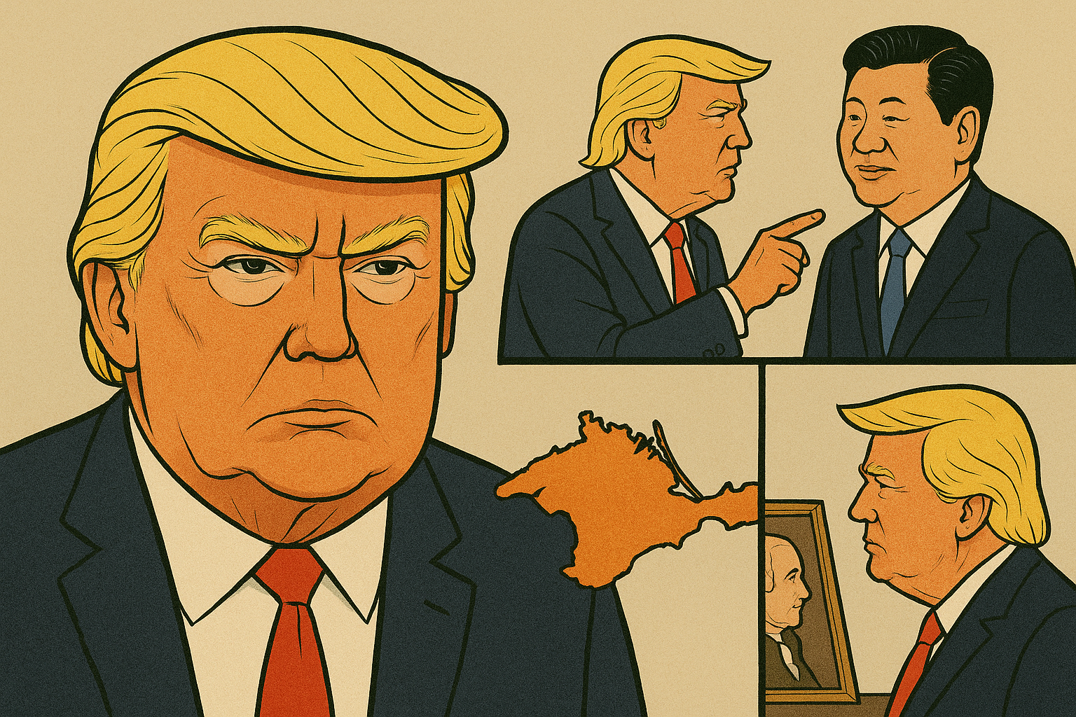 Trump in Time over China en tarieven & Oekraïne: Zegt dat er is gebeld met Xi