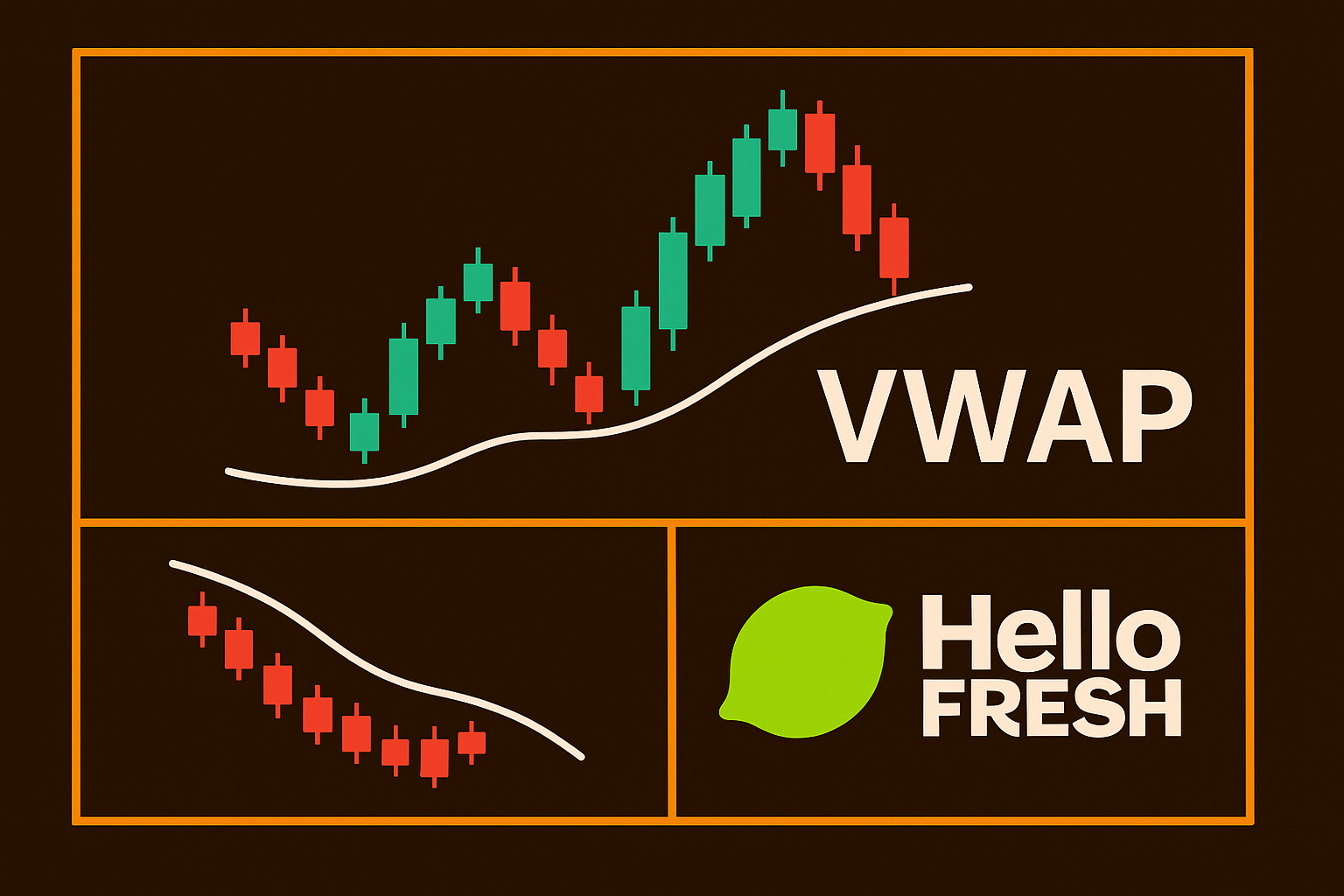 HelloFresh op basis van de chart: Support en VWAP
