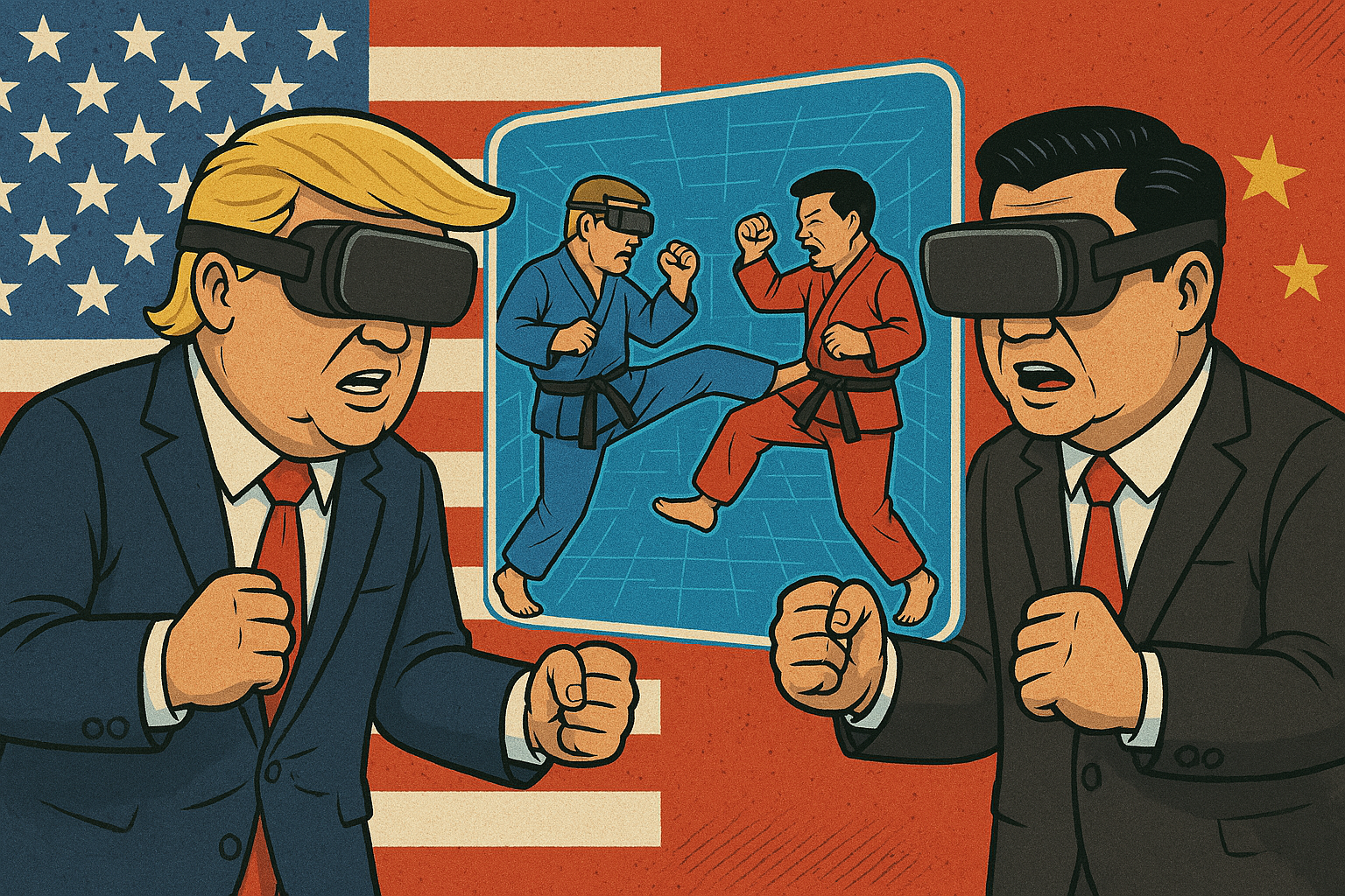 Strategie: China en VS op ramkoers - Markten tot nu toe in rebound - Onze cashpositie