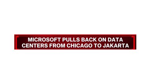 Microsoft remt wereldwijde datacenterplannen af: Koers onder druk - NVDA