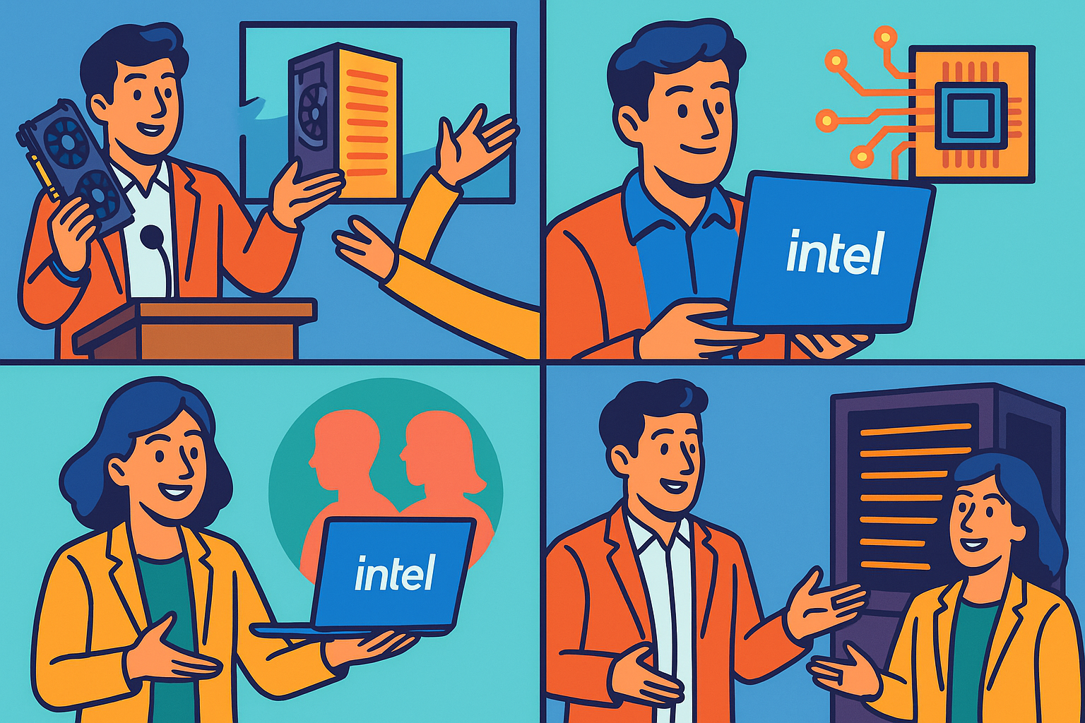 Intel bevestigt nieuwe AI-GPU’s en Gaudi 3 – Zitten sinds enkele maanden op een stijging