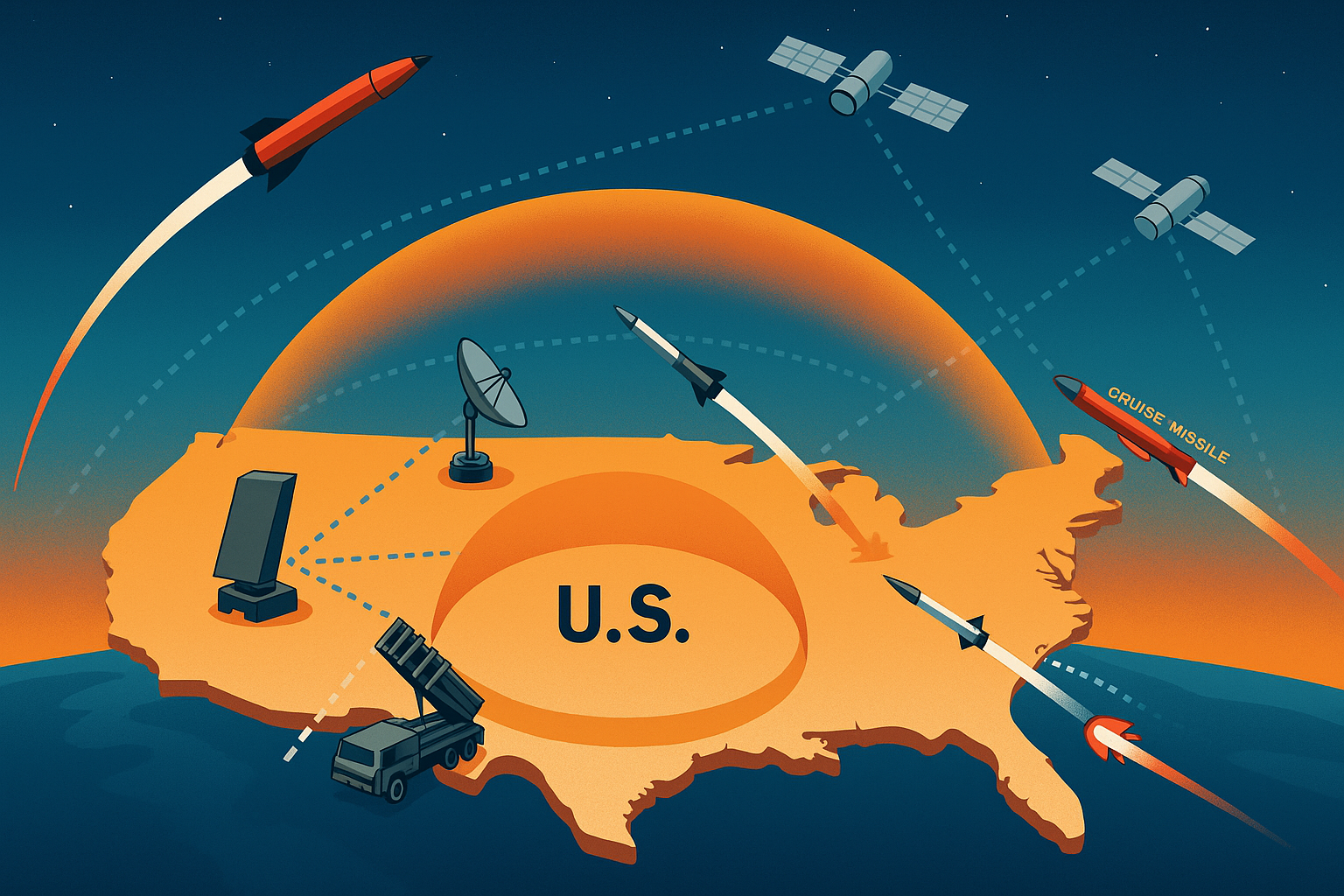 Defense en meer: Miljarden voor Amerikaanse luchtverdediging Golden Dome