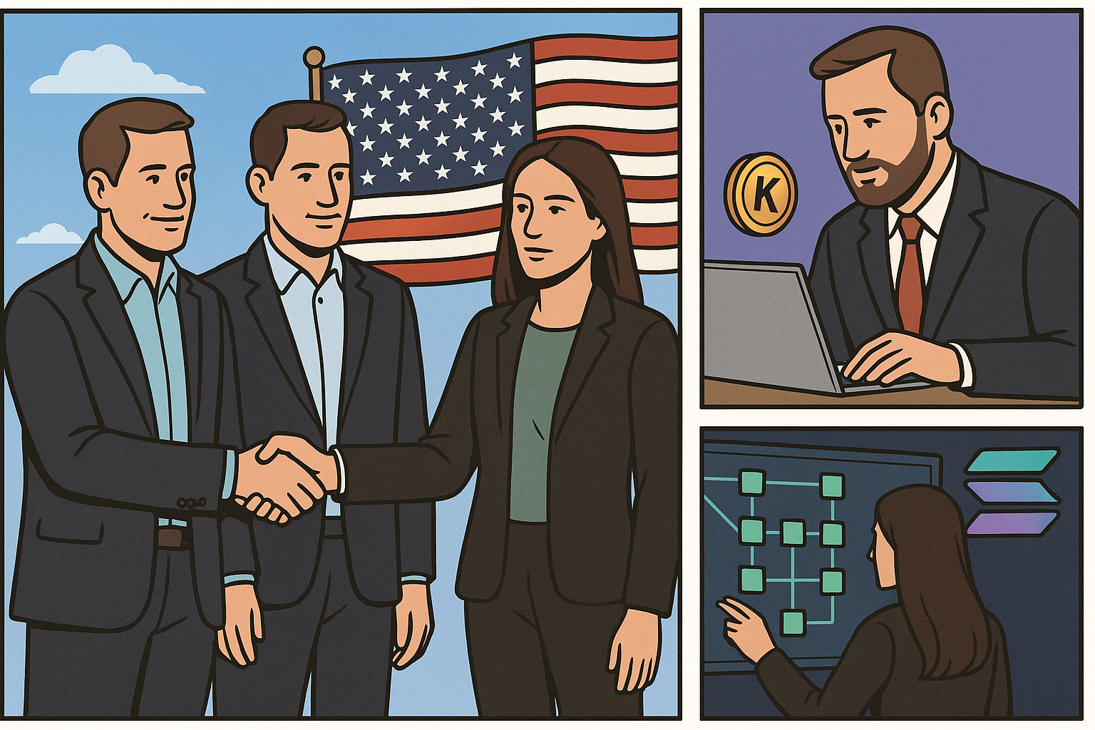 Blockchain: Kraken werkt samen met Backed en Solana voor tokenized aandelen