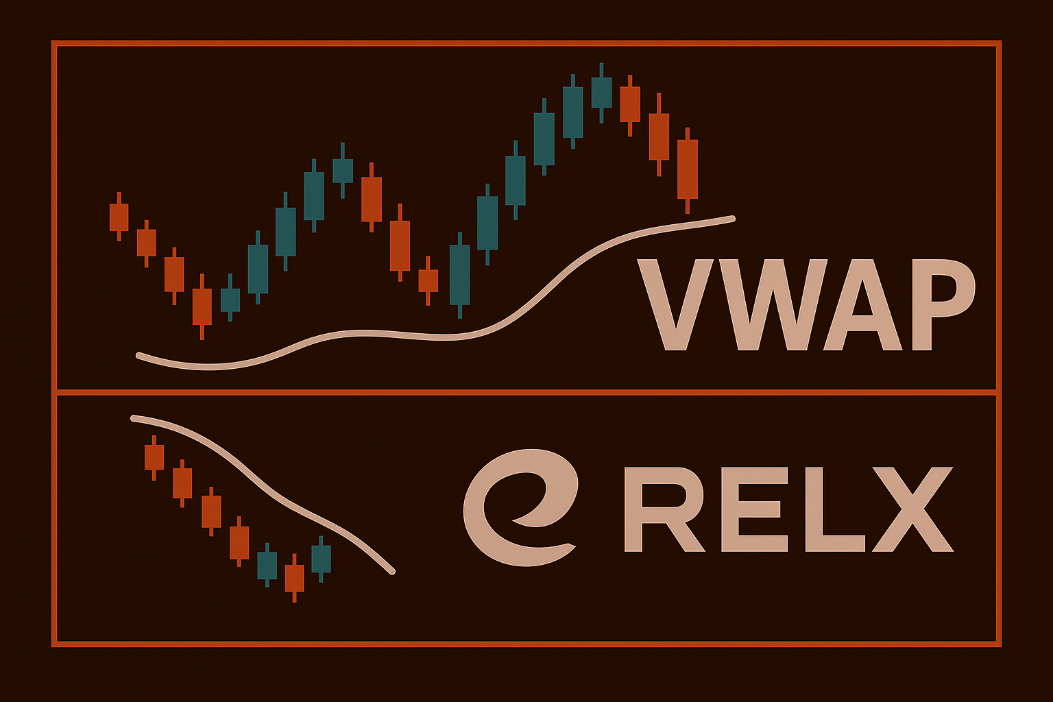 ✖️ RELX en de VWAP: Rond support - Blik op de chart