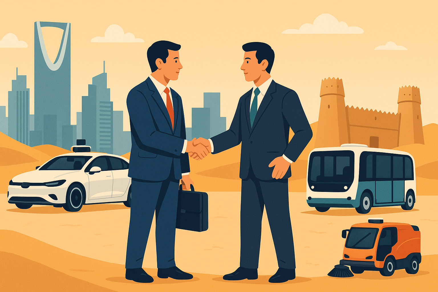 WeRide: Weer goed nieuws -  Rijtechnologiepionier breidt uit naar Saoedi-Arabië