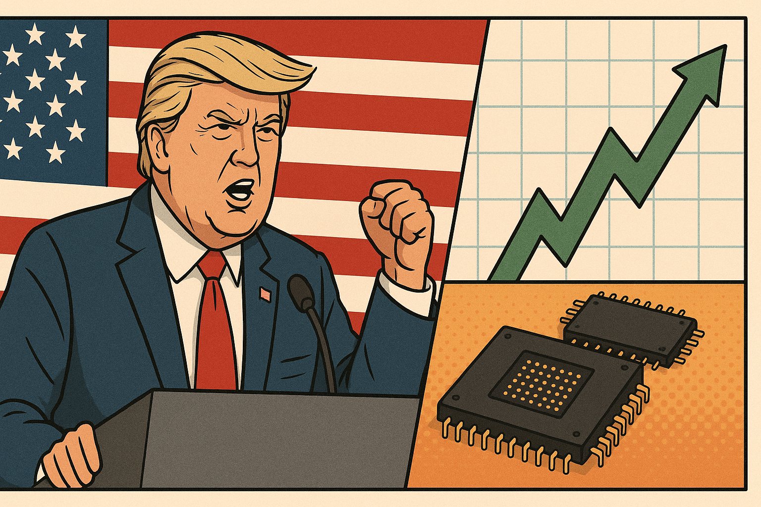 ☀️ Chippers kunnen door het dak gaan: Trump overweegt beperkingen te versoepelen