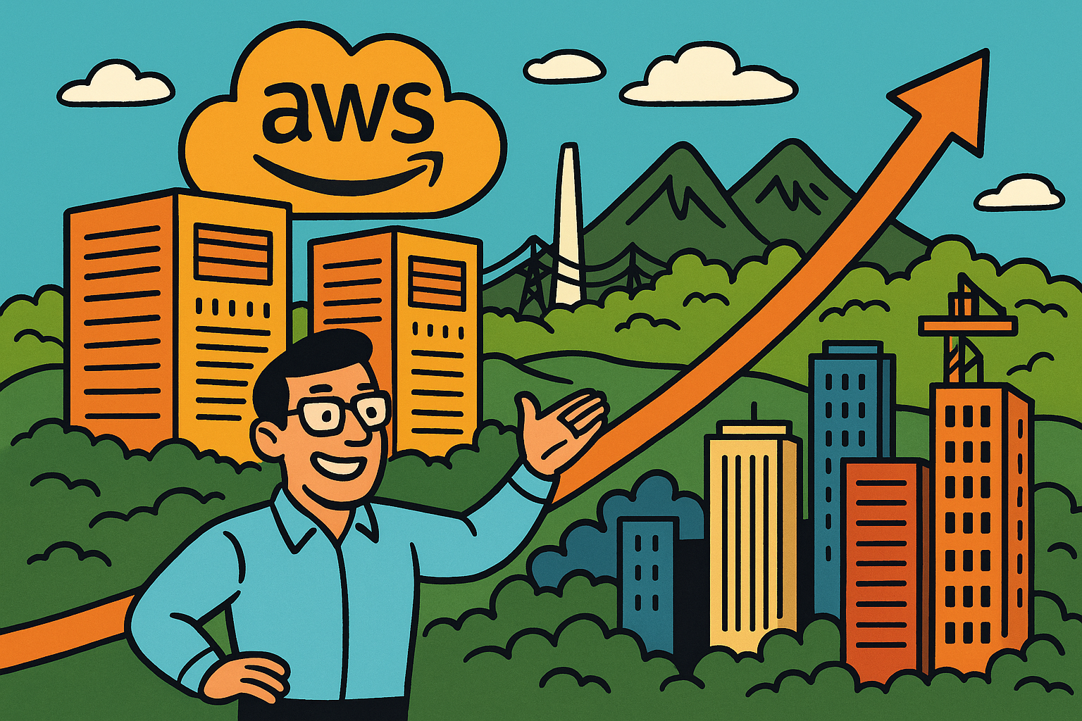 Amazon investeert fors in Chili: Nieuwe groeigolf in cloud