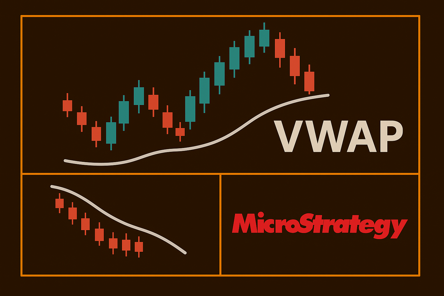 ✖️ MicroStrategy en de VWAP: Een aantal leidende niveaus om in de gaten te houden
