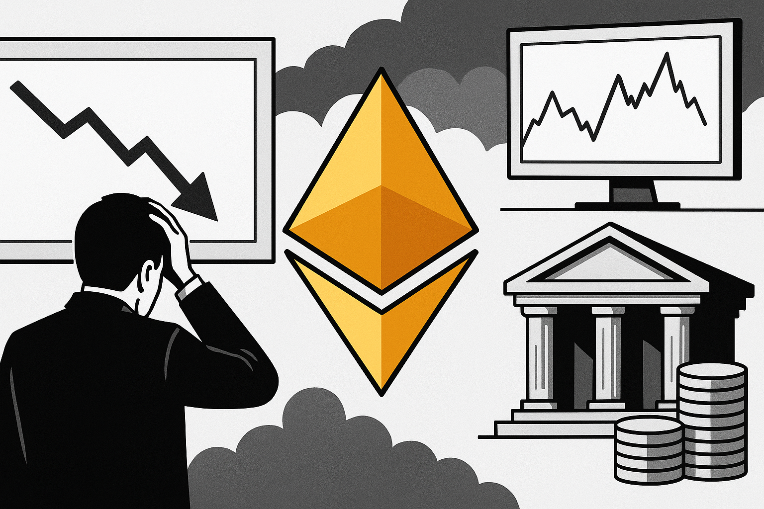 Ethereum: JPMorgan waarschuwt voor somber vooruitzicht - Crypto