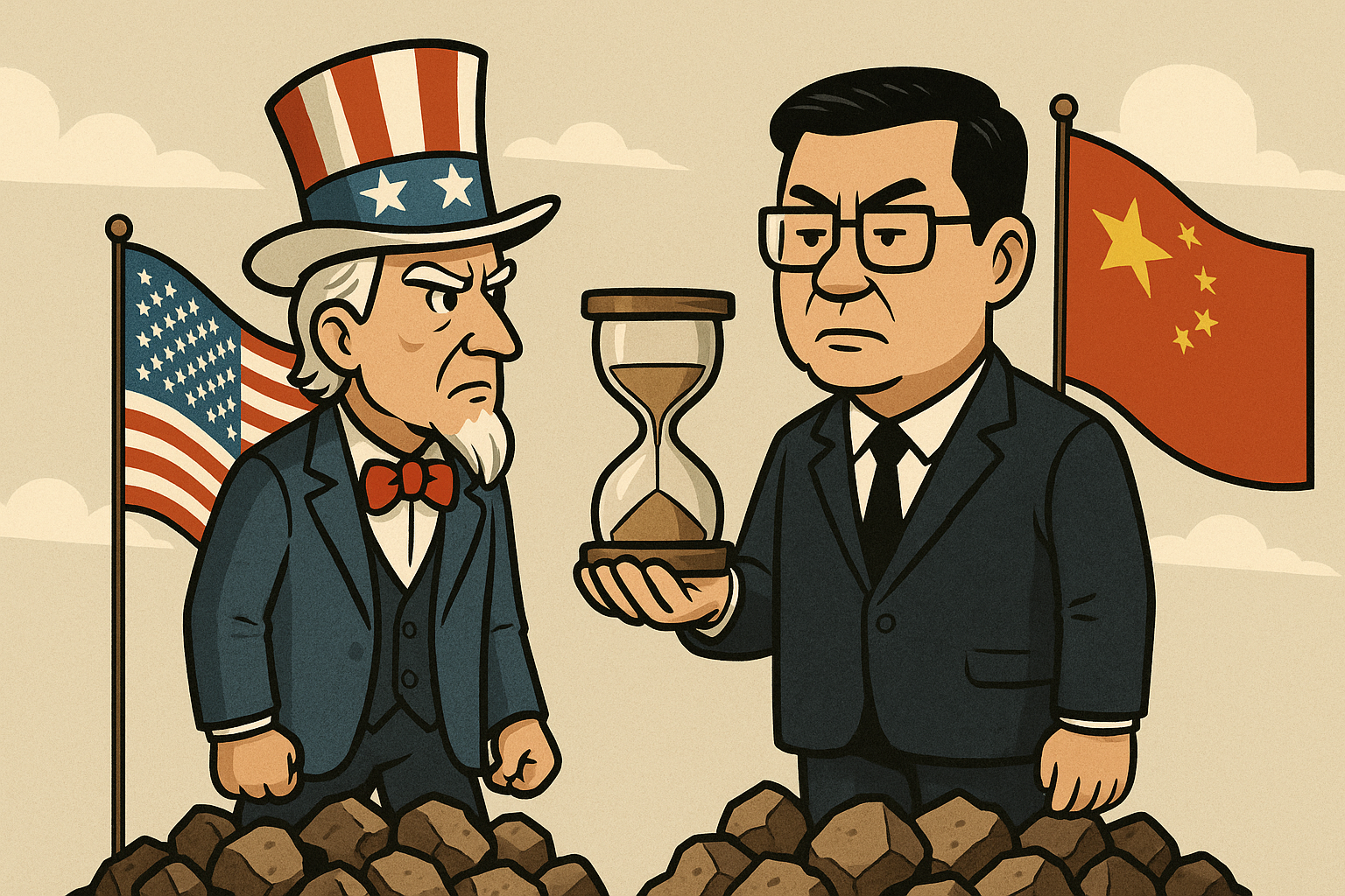 Tarieven: China vergunningen zeldzame aardmetalen 6 maanden verlengd