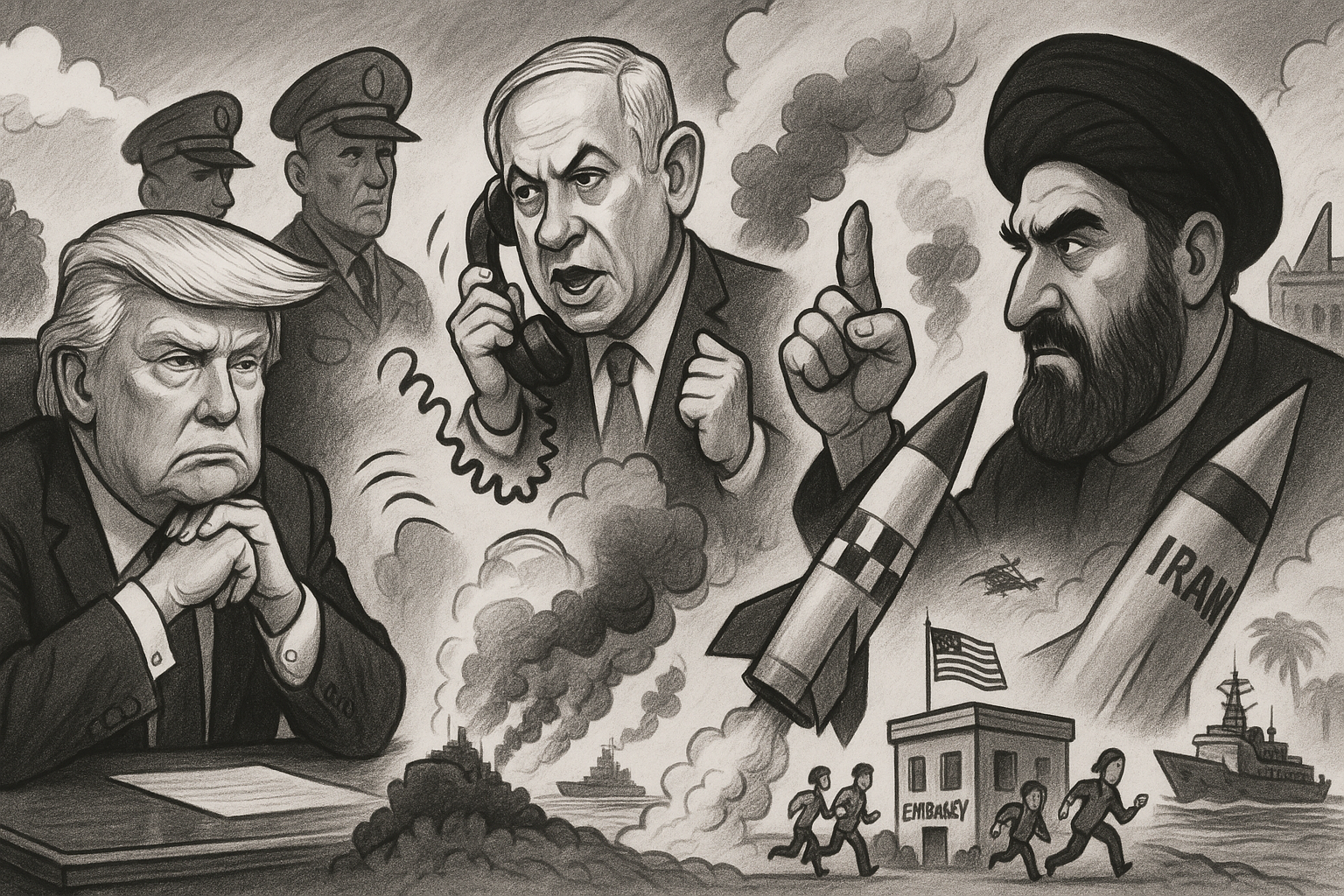 Iran: Oorlog komt dichterbij - Aantal signalen - Markten en historie