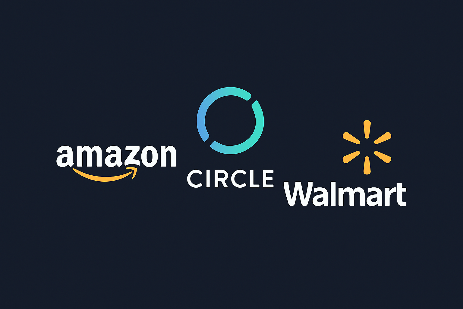 Circle: Walmart en Amazon ontwikkelen aan eigen stablecoin