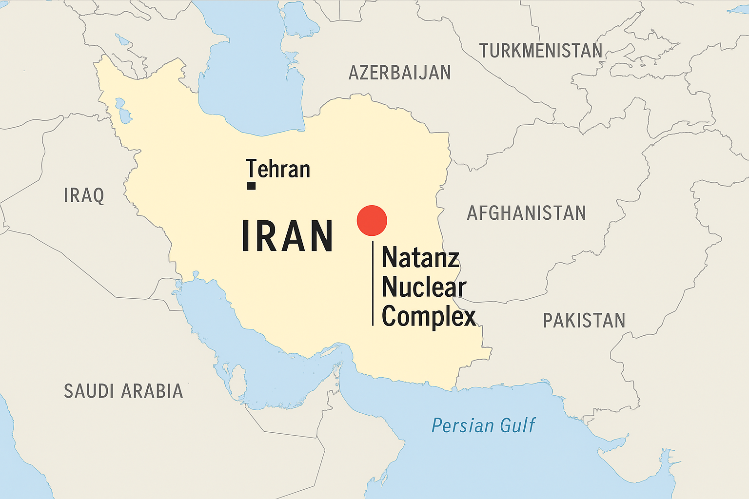 Natanz: Hoe groot is het nucleaire complex van Iran