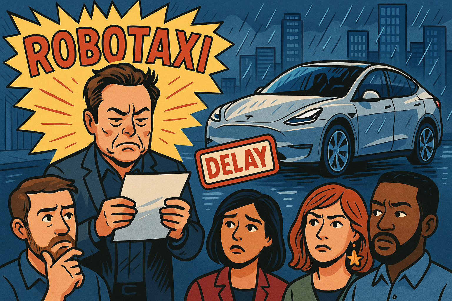 Tesla: Robotaxi-pilot krijgt mogelijk uitstel: Dat is wellicht goed nieuws