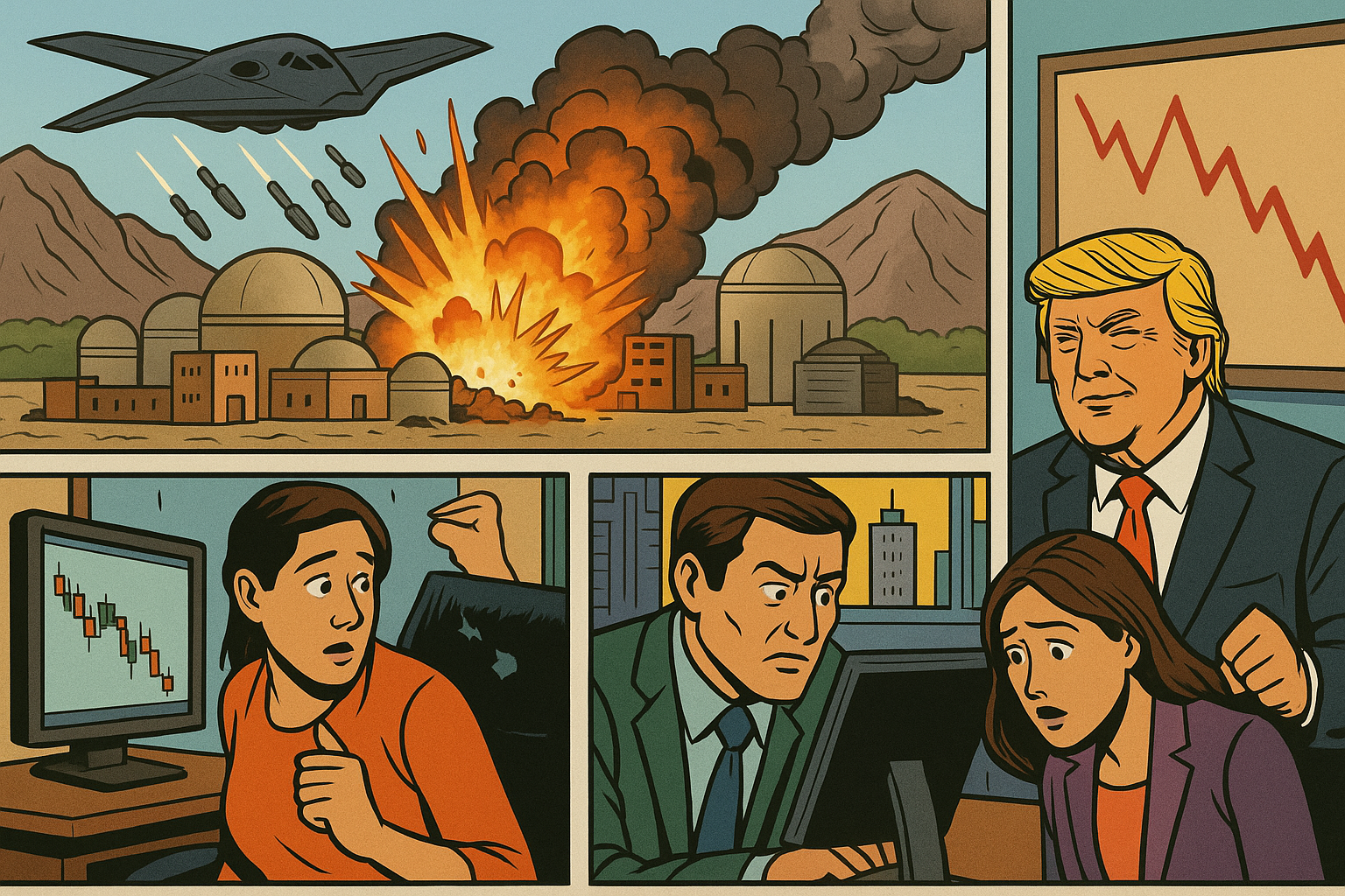 🚨 Iran: VS actie op nucleaire faciliteiten - Gevolgen markten en strategie - Podcast