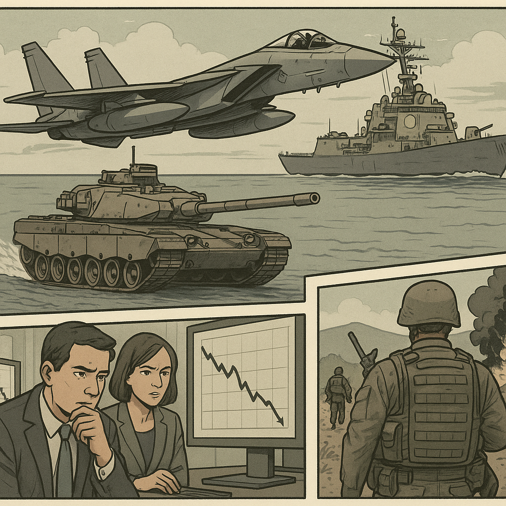 Defensiesector: correctie lijkt onderweg: Aandelen geven eerste signaal