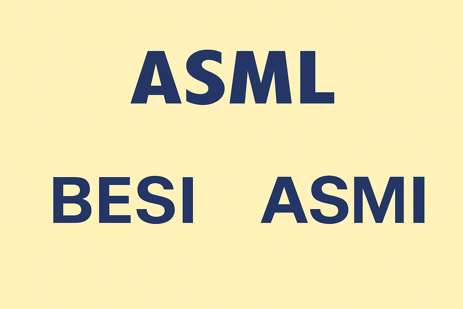 ASML & Besi & ASMI: 3 keer raak en de vraag wat er nu gaat gebeuren met de koersen