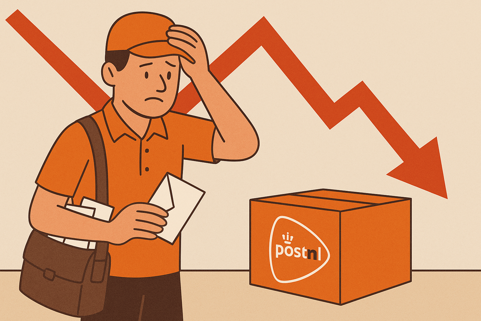 PostNL zakt naar laagste koers ooit na verlaging advies Kepler: Redactionele noot
