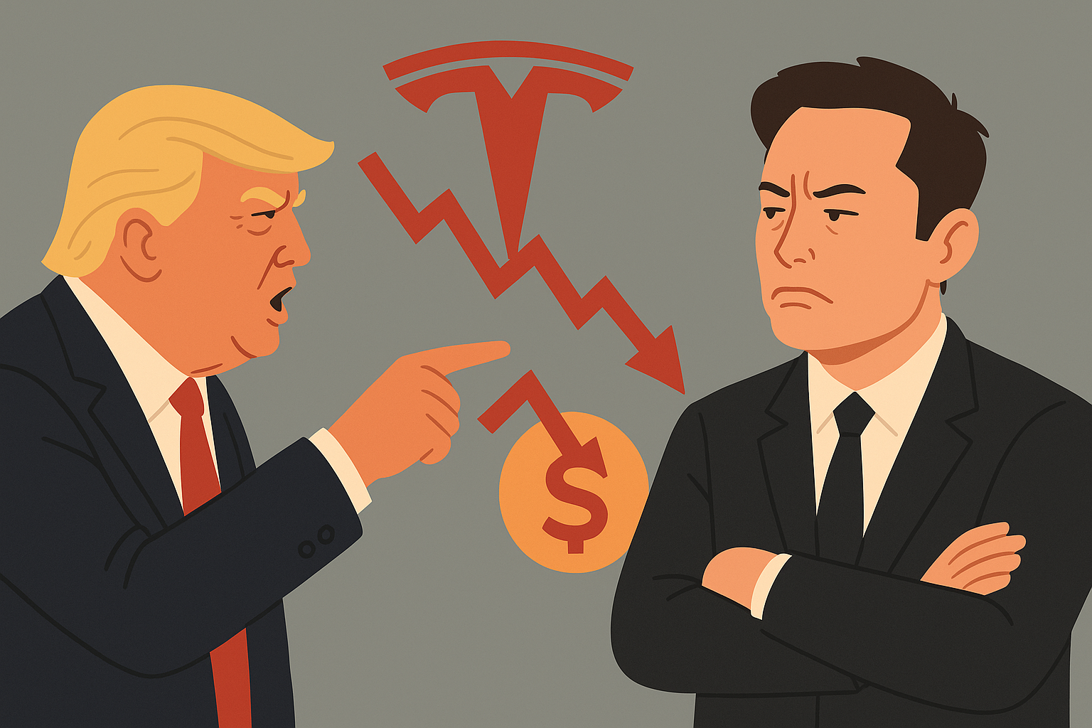 Tesla: Trump wil onderzoek subsidies bedrijven Musk - Het aandeel