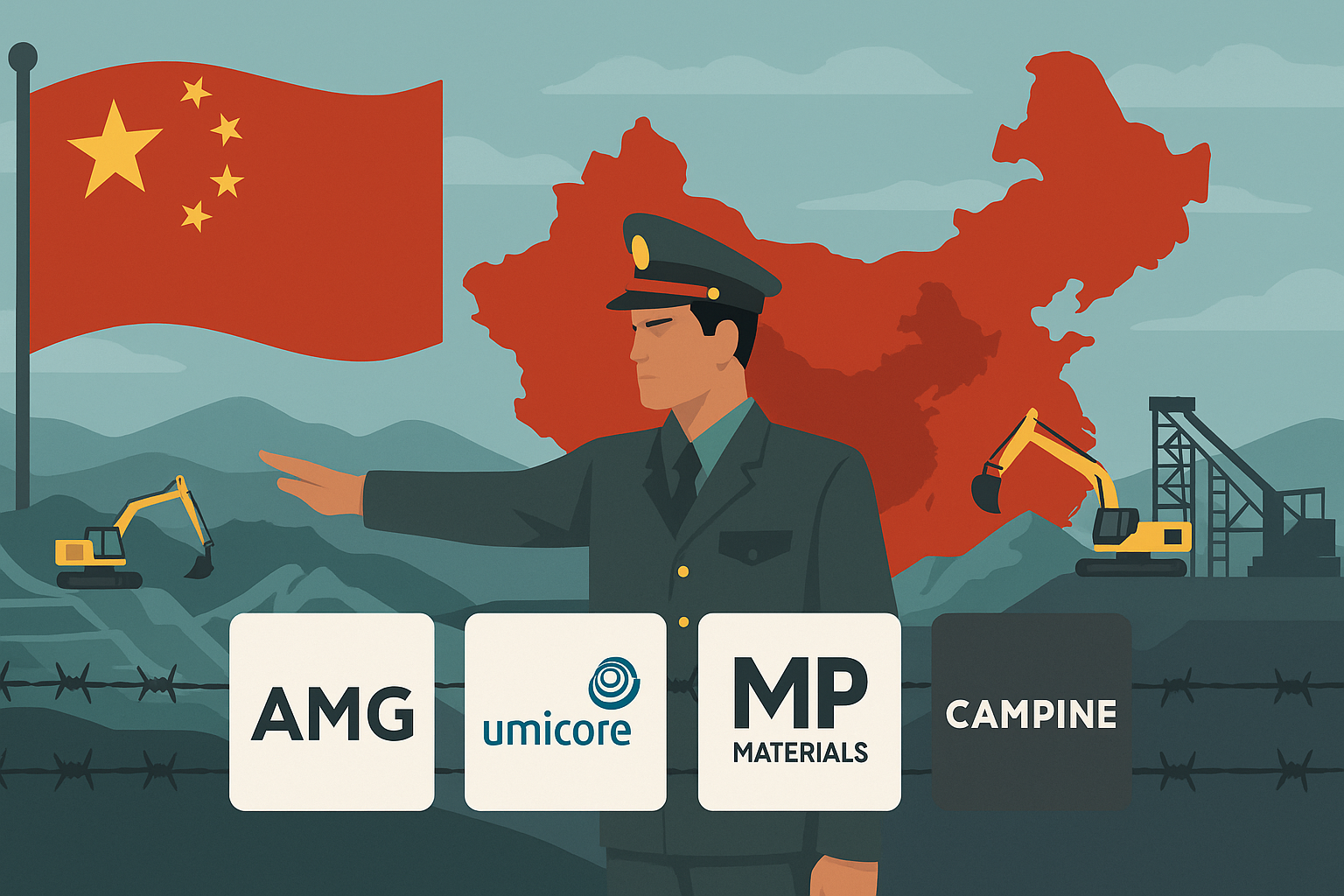 Rare earth: China crackdown illegale uitvoer - Bullish voor aantal aandelen