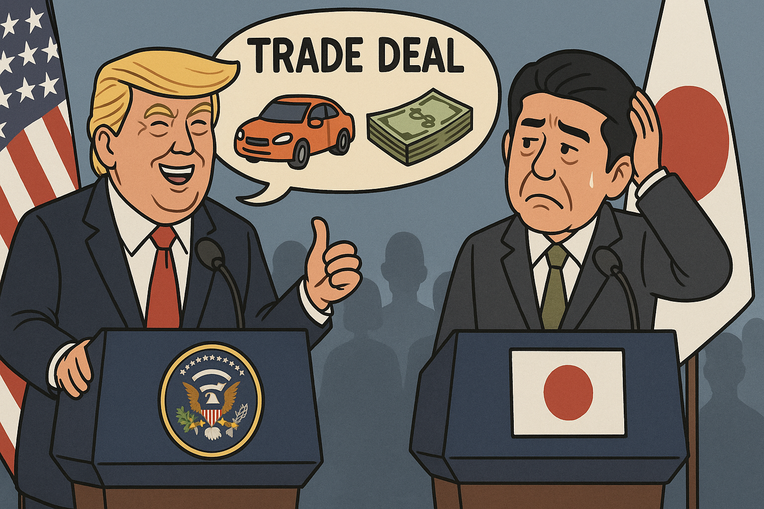 Tarieven Japan: Geen definitief akkoord: Ishiba zegt wat anders dan Trump - Aandelen