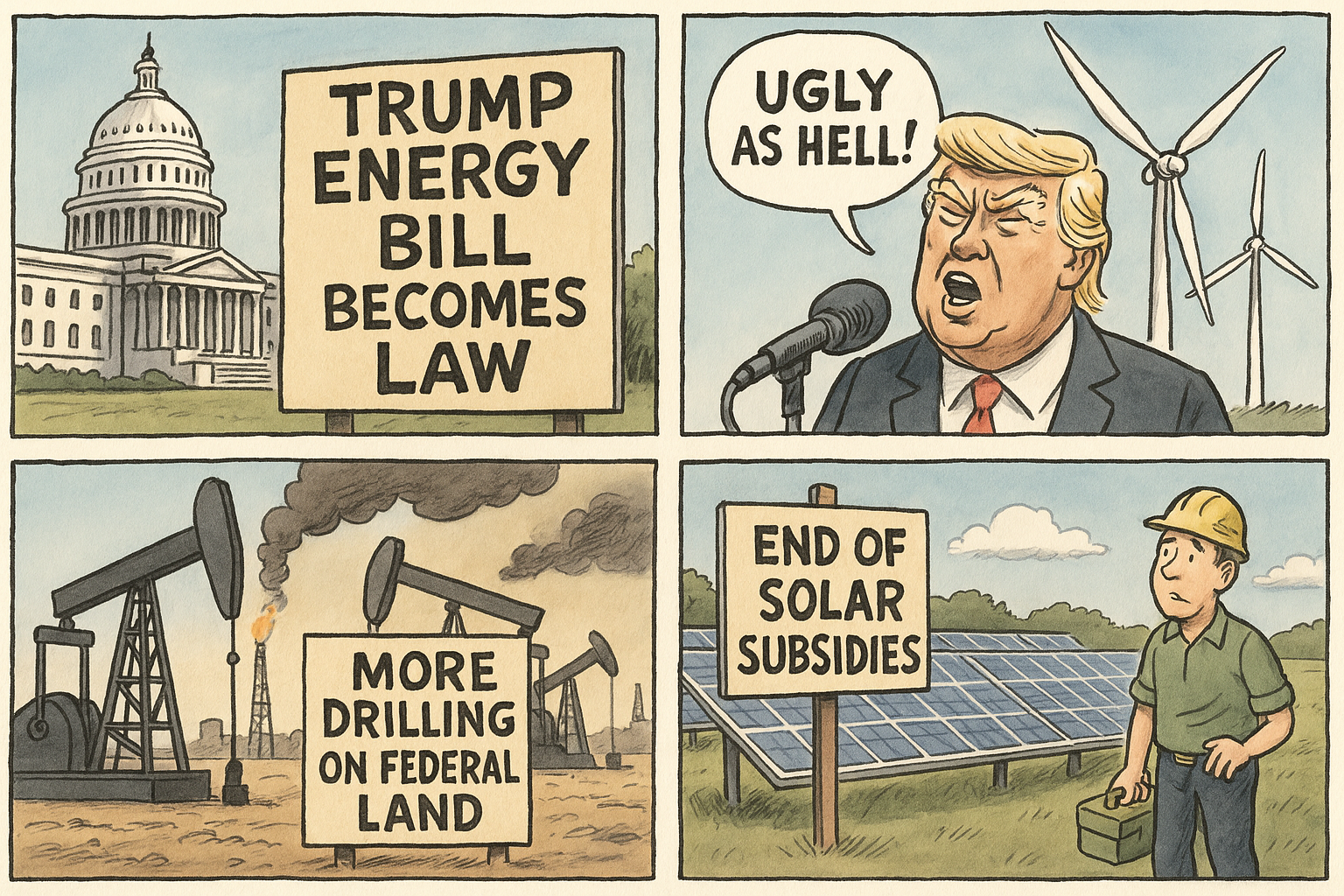 Fugro & Sif: Big Beautiful Bill zet energietransitie opzij met megawet