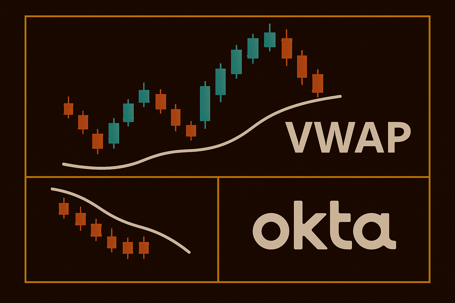 ✖️ Okta en de VWAP: Chart nog niet overtuigend