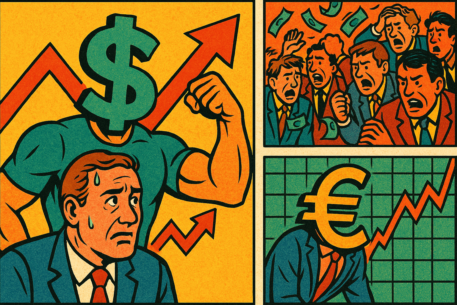 Dollar: CTA's massaal short: Teken dat er mogelijk een top staat in de euro?