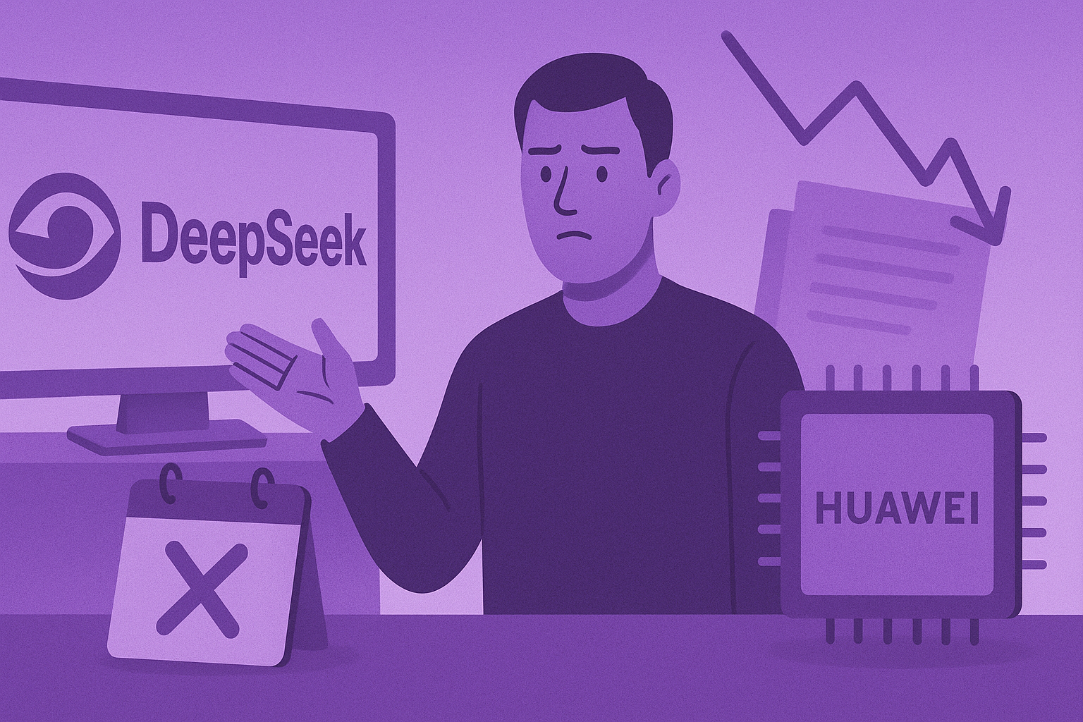 DeepSeek stelt update uit door tegenvallende Huawei chips: Bullish voor AMD en NVDA