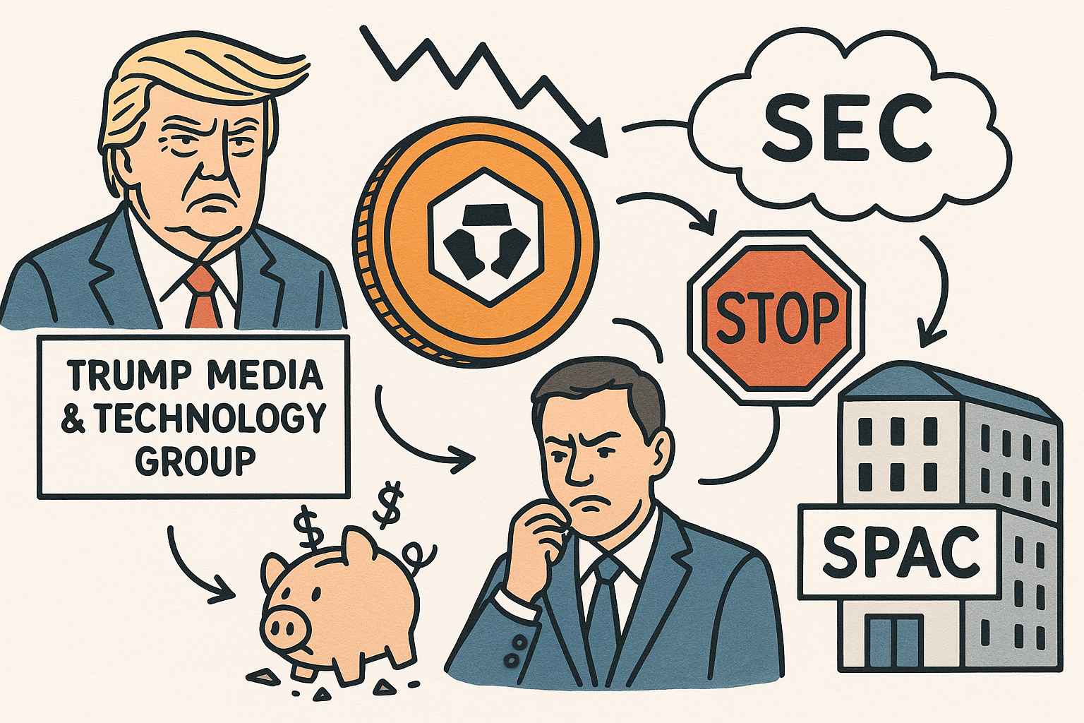 Crypto: Trump Media in consortia voor aankoop miljarden dollars CRO-tokens