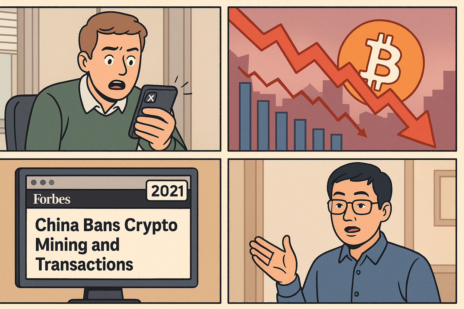 Crypto: Misleidende claim op X uitgelegd over verbod China uitgelegd